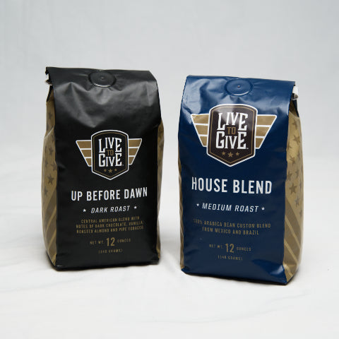 Up Before Dawn and House Blend Coffee Bag Subscriptions